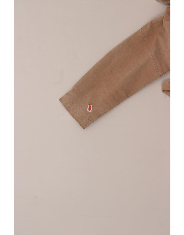 NEUTRAL ZONE Womens Leather Jacket UK 10 Small Beige Leather Vintage Neutral Zone and Second-Hand Neutral Zone from Messina Hembry 