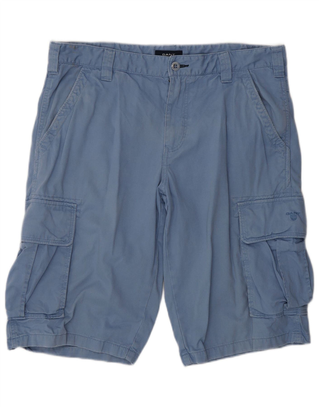 GANT Herre Cargo Shorts W34 store blå bomuld