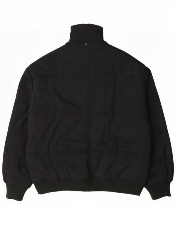 Raybest Mens Padded Jacket UK 40 Large Black Polyester