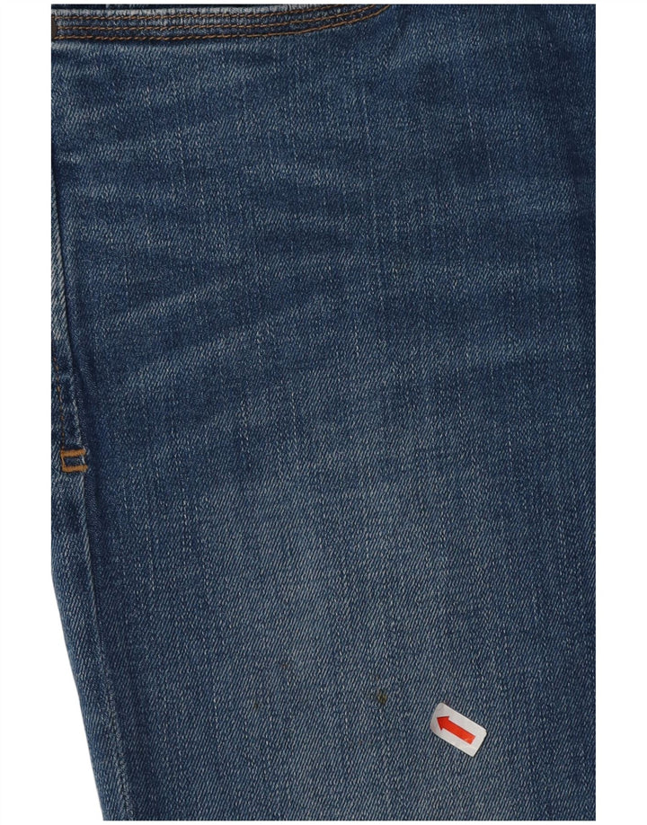 TOMMY HILFIGER Herre Bootcut Jeans W34 L28 Blå Bomuld