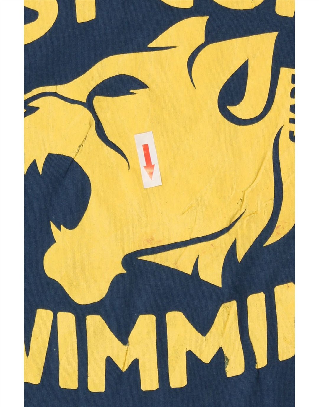 Levi's Herre grafisk T-shirt Top Medium Navyblå Bomuld