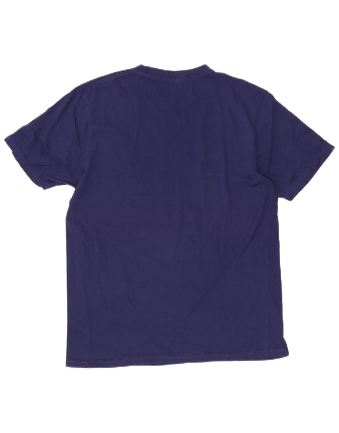 Billabong Herre grafisk T-shirt Top Medium Marineblå Bomuld