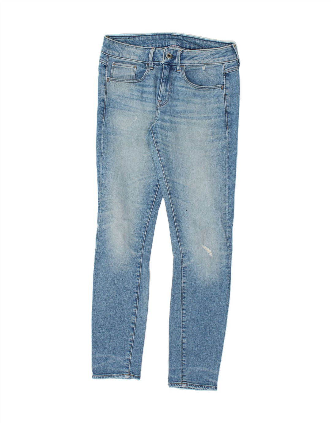 G-STAR Womens Slim Jeans W27 L28 Blue Polyester Vintage G-Star and Second-Hand G-Star from Messina Hembry 