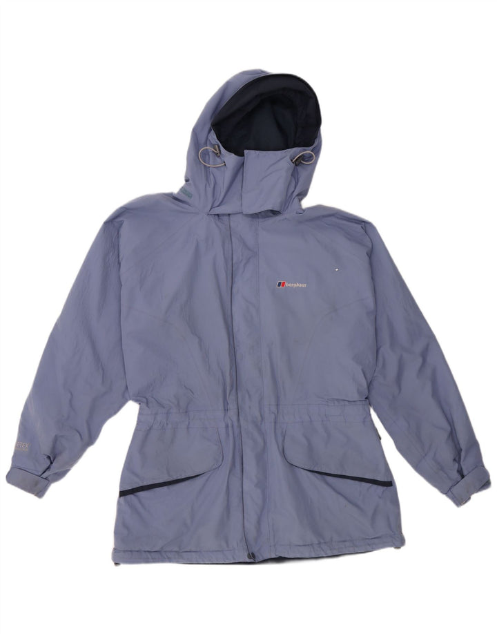 Berghaus Regnjakke med hætte til kvinder UK 18 XL Blå