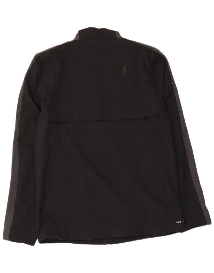 Nike Herre Dri Fit træningsdragt Topjakke Medium Sort Colourblock Polyester