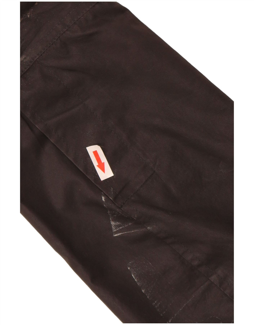 REISS Overfrakke til mænd UK 36 Lille sort bomuld