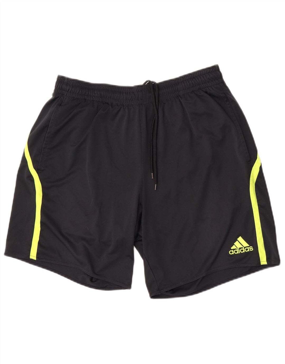 Adidas Herre Climacool Sports Shorts Large Black Colourblock Polyester