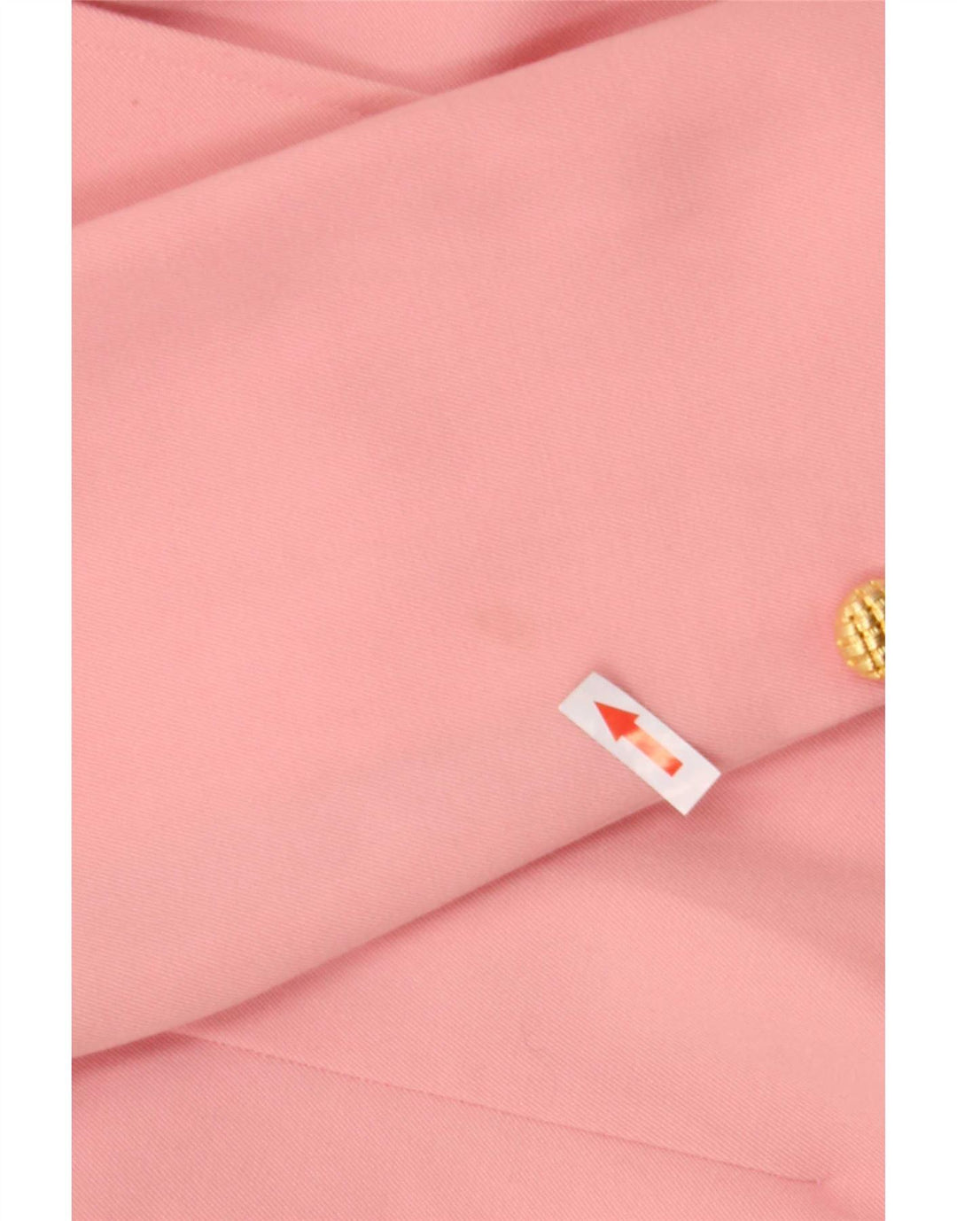 Vintage Dame Dobbeltradet Blazer Jacket UK 10 Small Pink