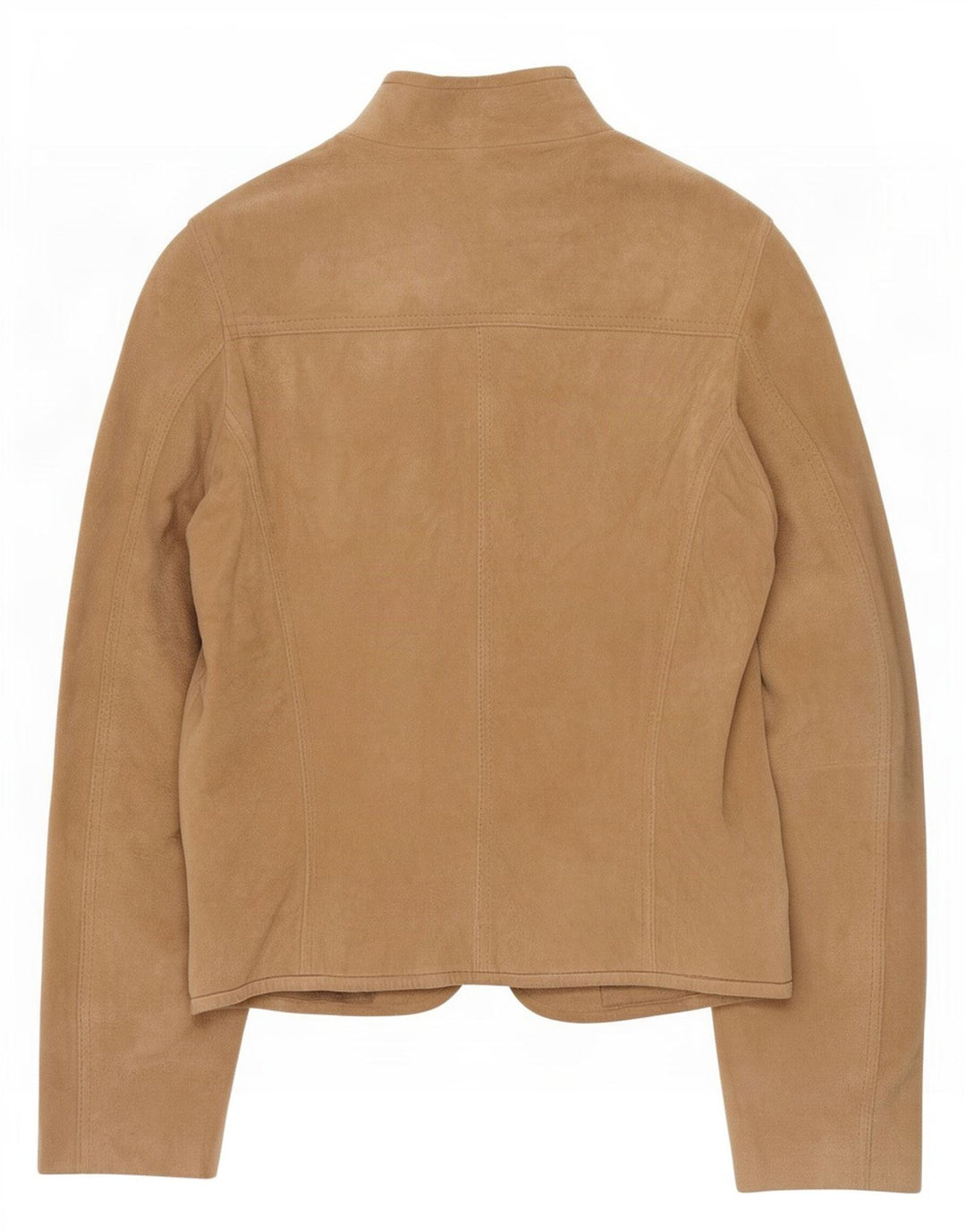 Zarro Dame Ruskindsjakke IT 42 Medium Beige Læder