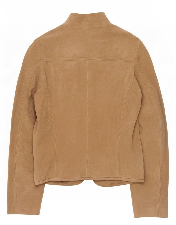 Zarro Dame Ruskindsjakke IT 42 Medium Beige Læder