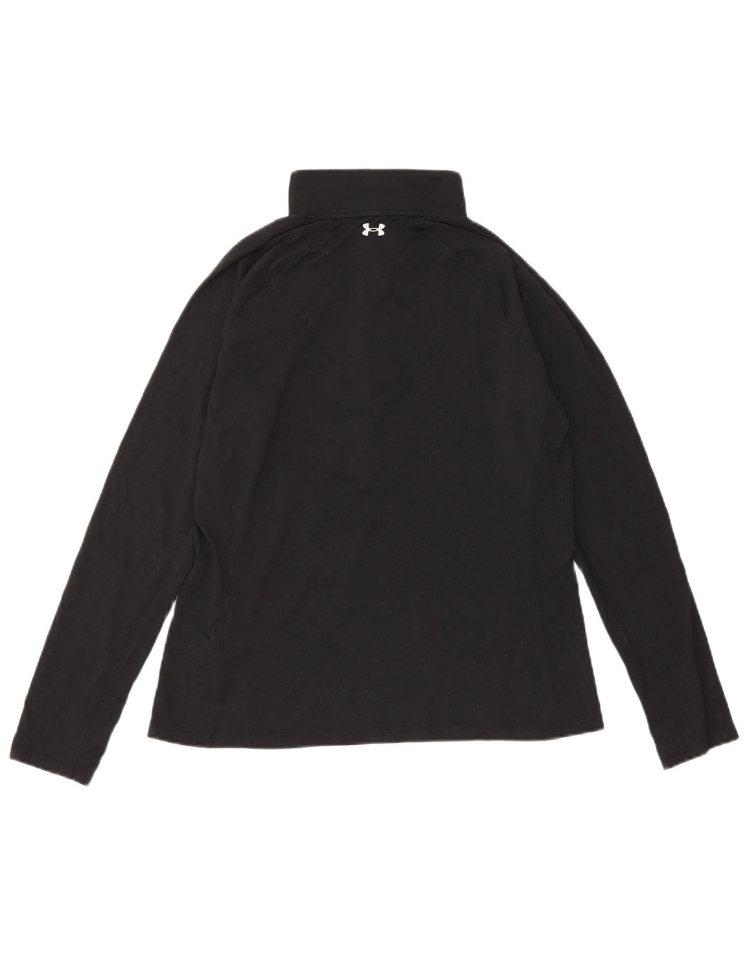 UNDER ARMOR Dame Grafisk Pullover Træningsdragt Top UK 14 Large Sort