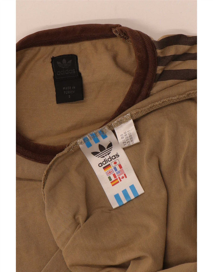 Adidas T-shirt top til mænd, lille beige