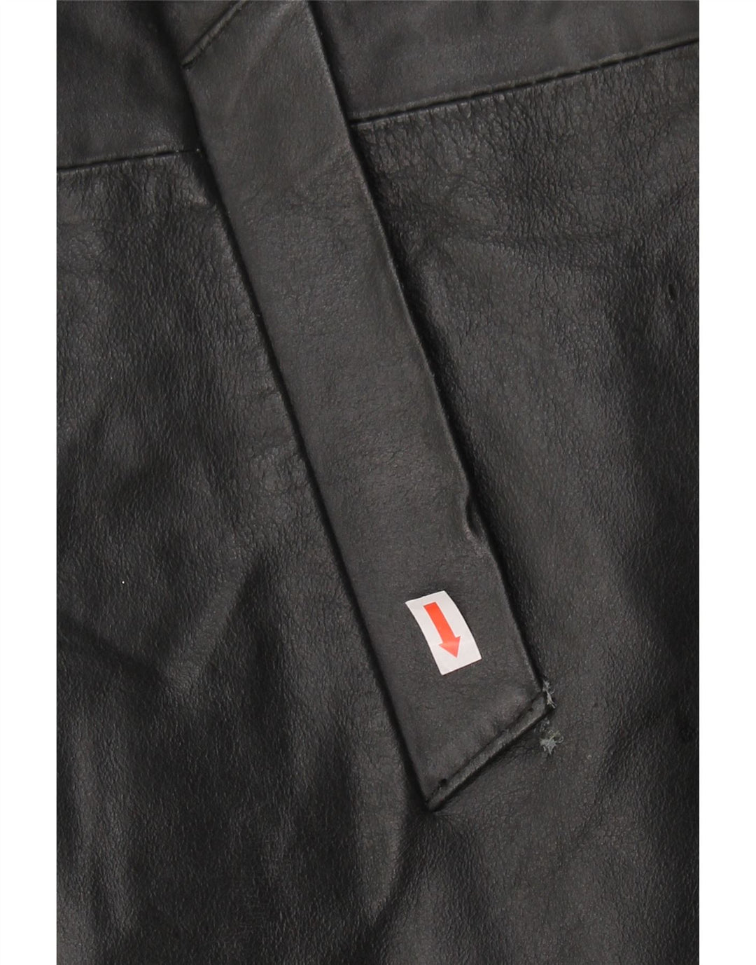 VINTAGE Mens Leather Coat UK 44 2XL Black Vintage Vintage and Second-Hand Vintage from Messina Hembry 