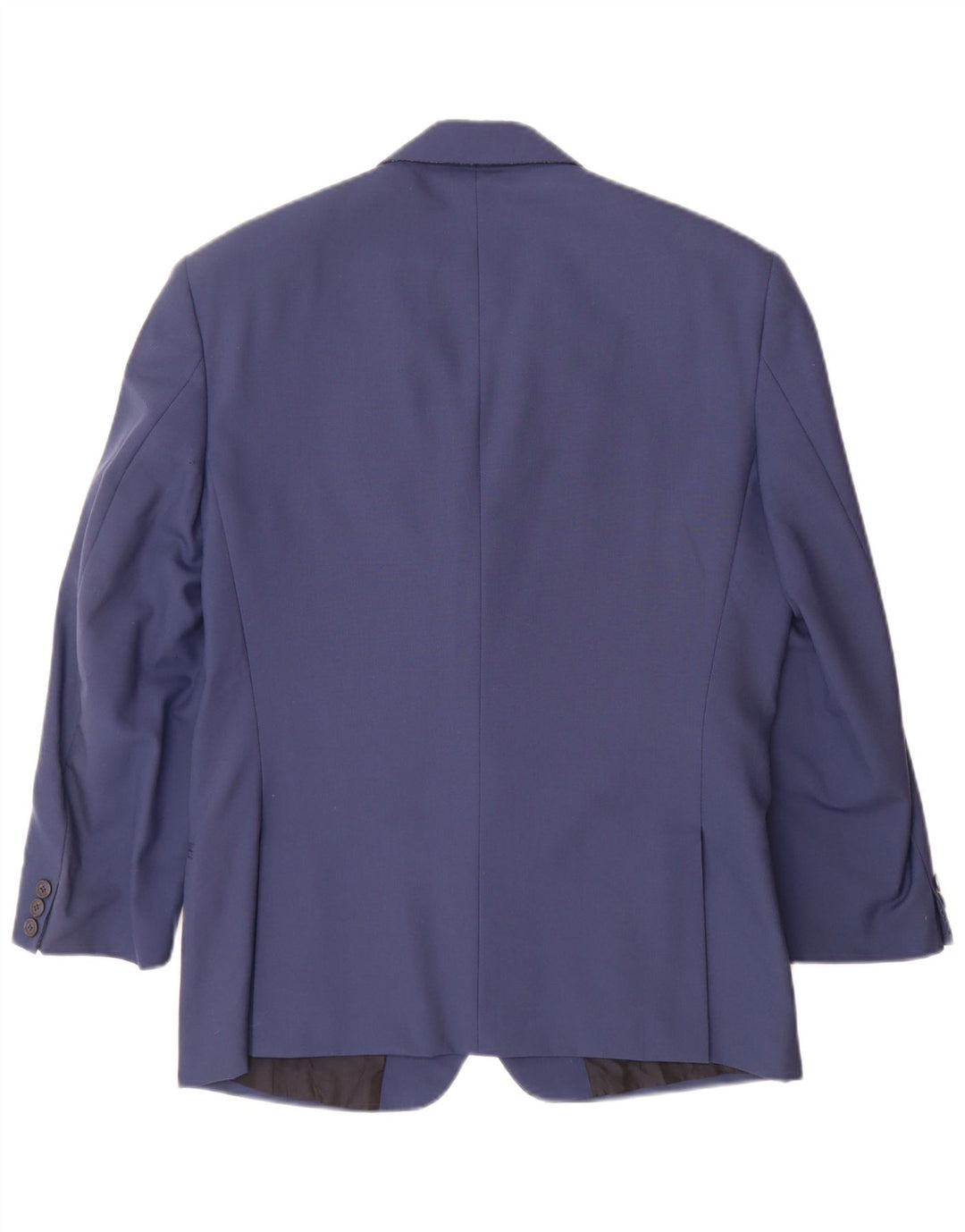 Biagiotti Herre 2-knaps blazerjakke UK 38 Medium Blue New Wool
