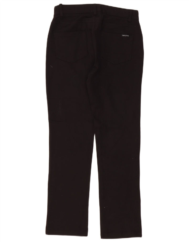 Dkny Dame Lige Casual Bukser Small W27 L28 Sort Viscose