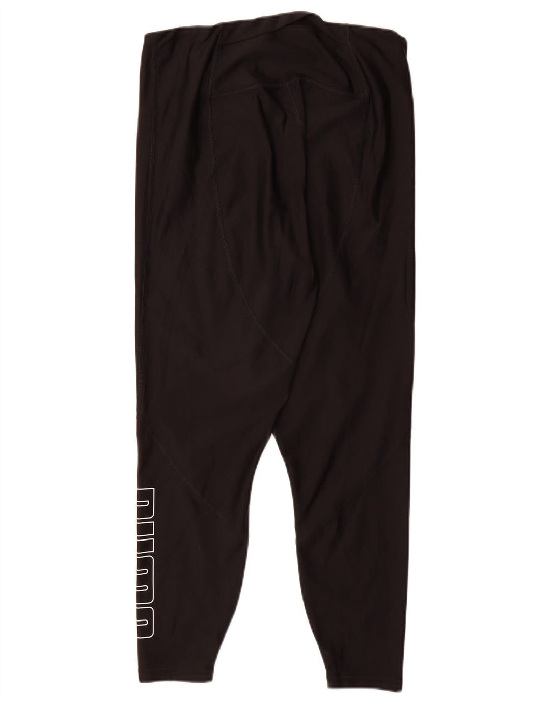 PUMA Grafiske Leggings til kvinder UK 14 Large Sort