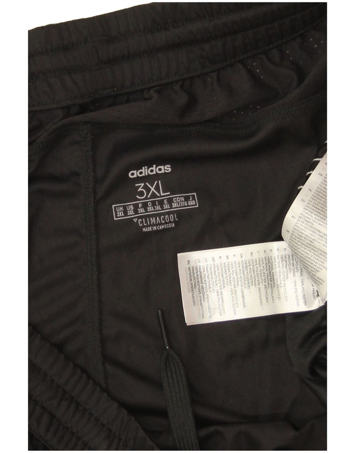 Adidas Aeroready Sportsshorts til mænd 3XL sort polyester