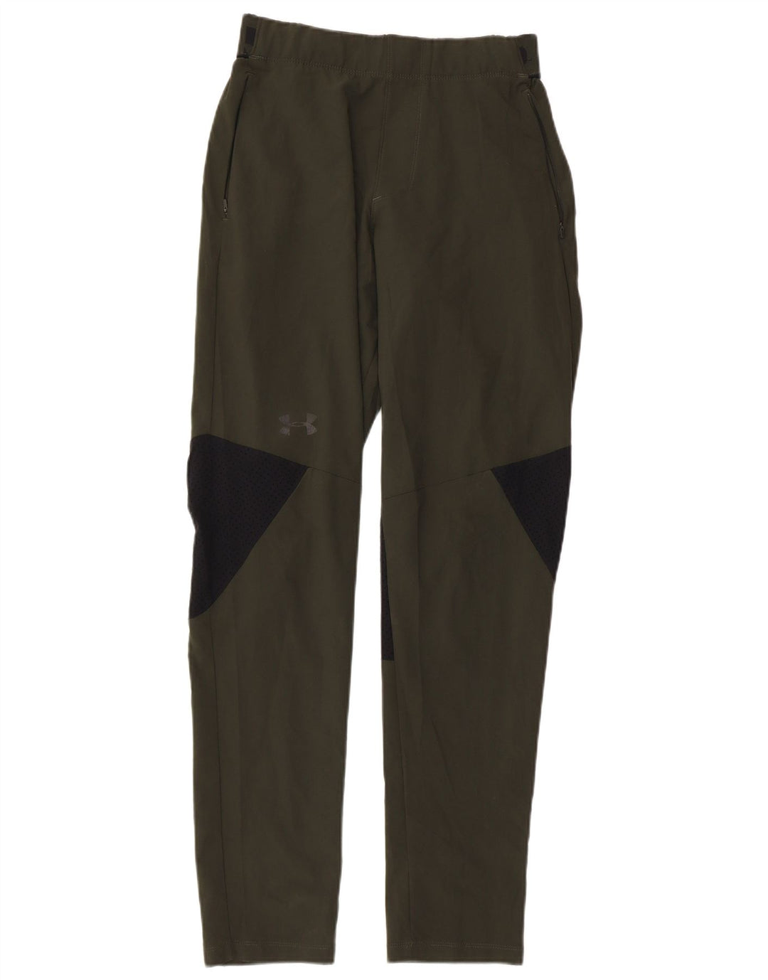 UNDER ARMOUR Herre grafiske træningsdragt bukser Small Khaki Colourblock