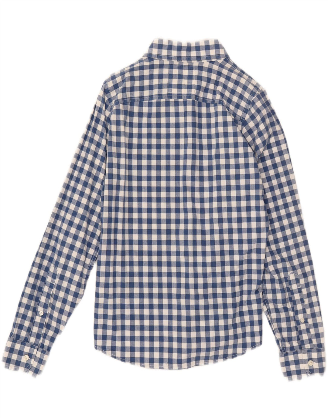 HOLLISTER Herreskjorte lille marineblå Gingham bomuld