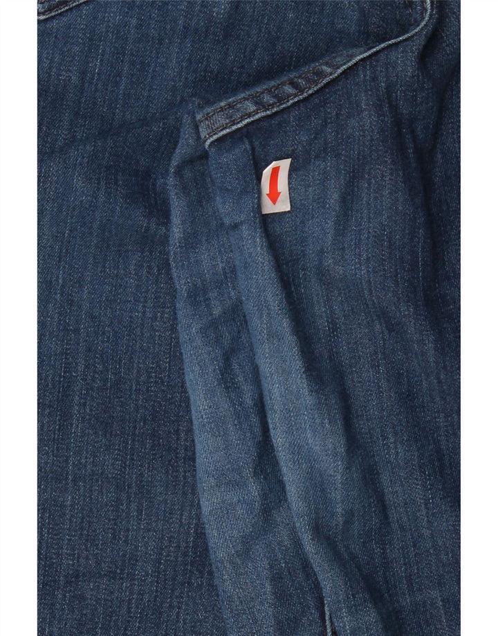 LEE Womens Curvy Fit Capri Jeans US 16 2XL W38 L21 Blue Vintage Lee and Second-Hand Lee from Messina Hembry 
