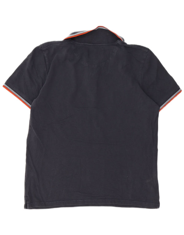 Lyle & Scott herre poloskjorte stor marineblå bomuld