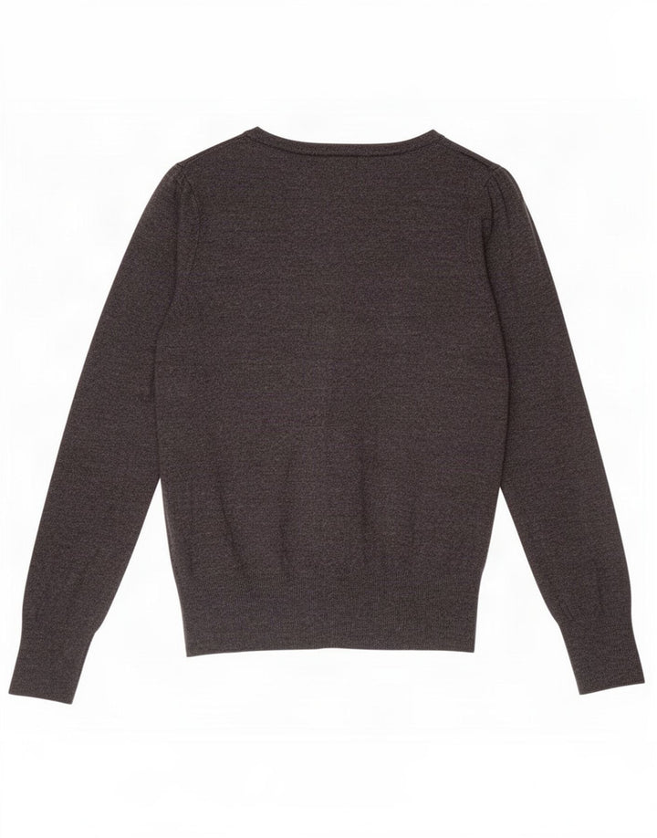 Marks & Spencer Dame Cardigan Sweater UK 8 Small Grey Viscose