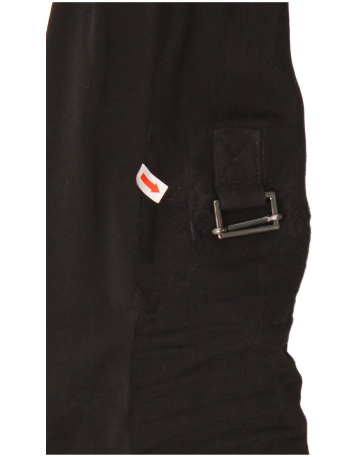 CALVIN KLEIN Dameskjortebluse UK 12 Medium Sort Polyester