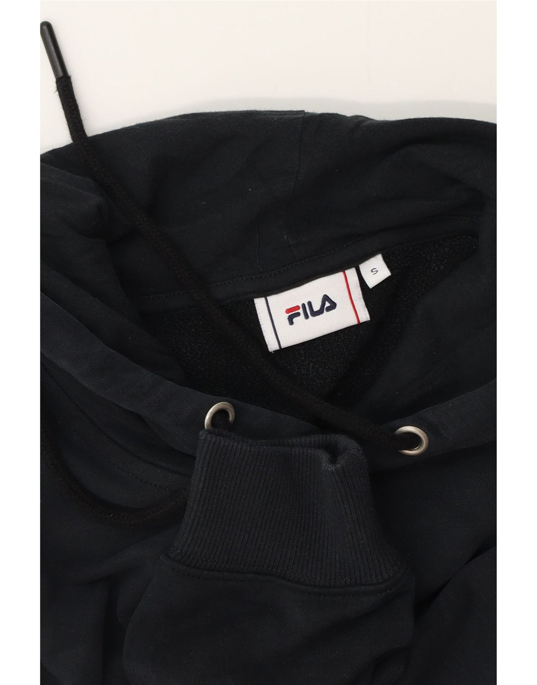 Fila Grafisk hættetrøje til mænd, lille sort