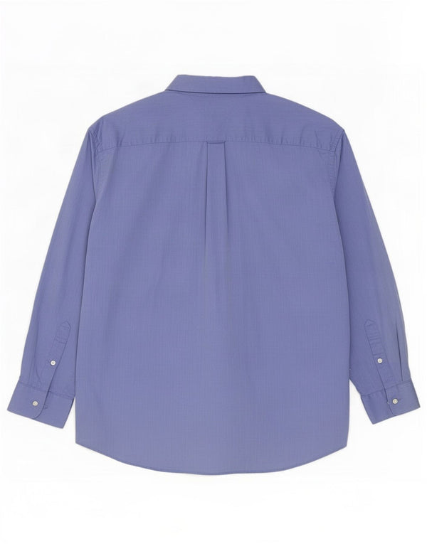 Tommy Hilfiger Herreskjorte str. 17 1/2 XL Blå sildebensbomuld
