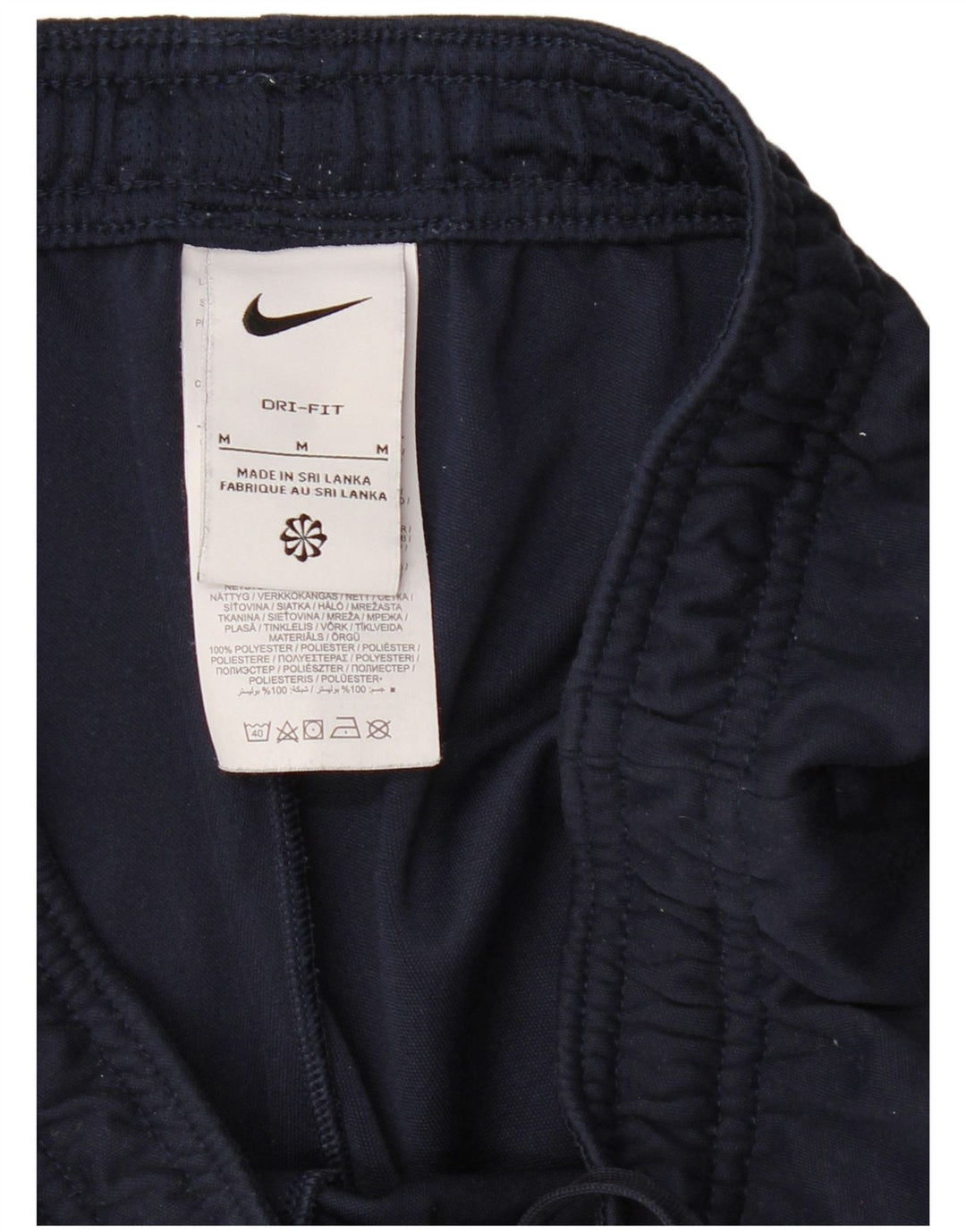 NIKE Herre Dri Fit træningsdragt Bukser Medium Navy Blue Colourblock