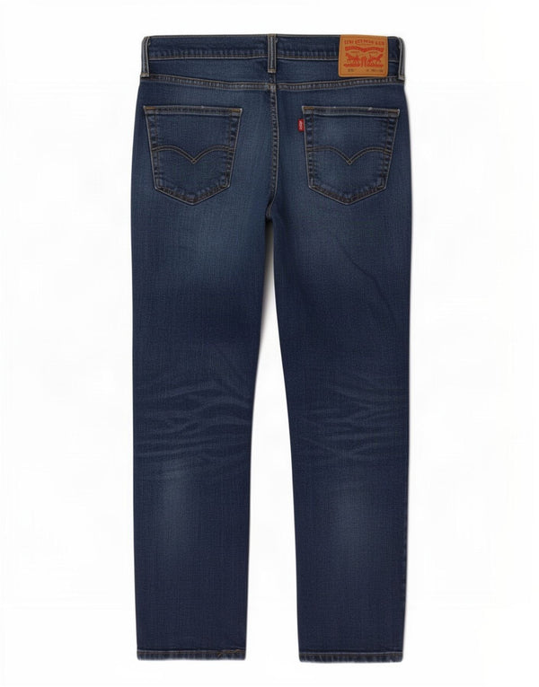 Levi's Herre 511 Slim Jeans W34 L30 Marineblå Bomuld