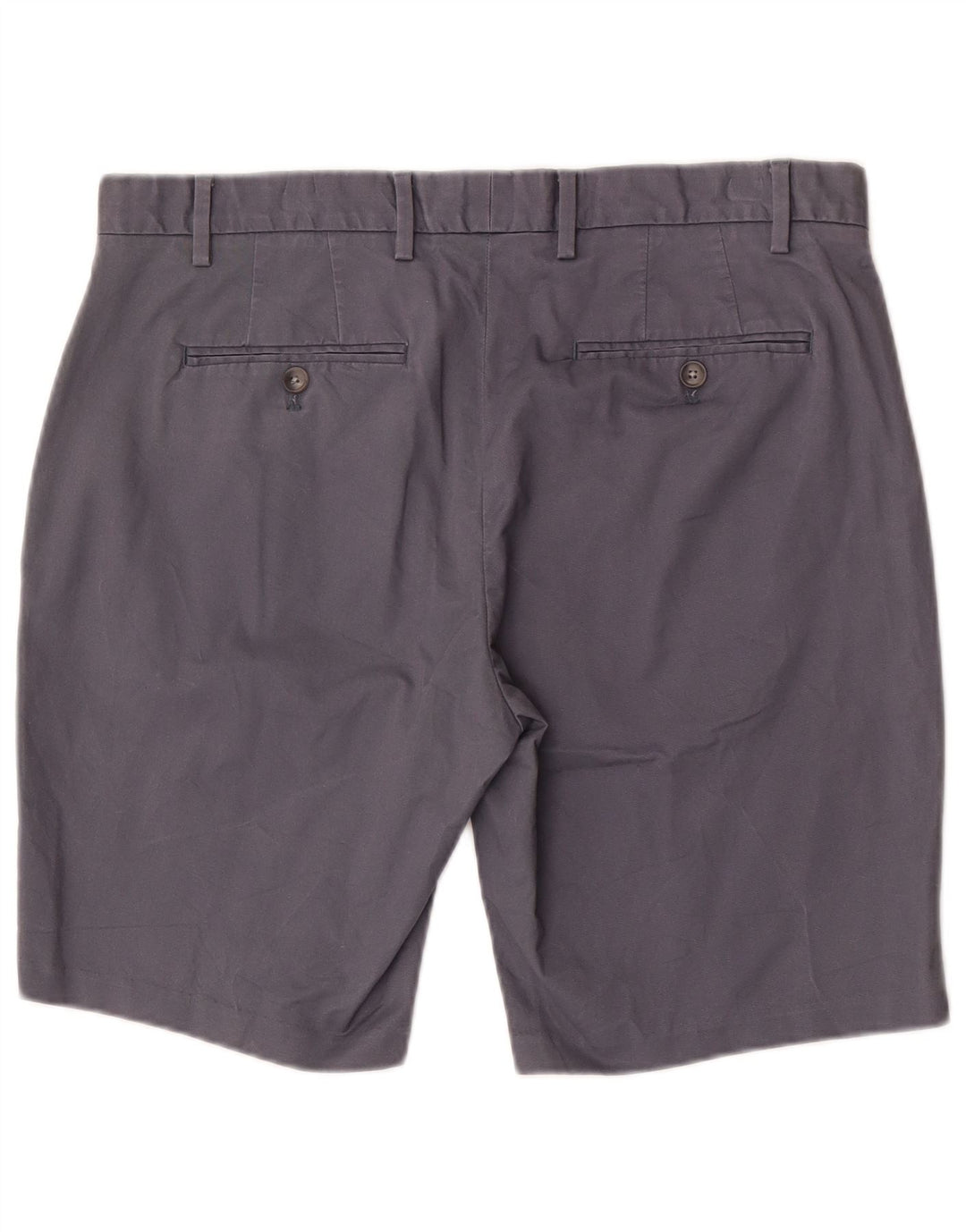 Reiss Chino Shorts til mænd W34 Large Navy Blue Bomuld