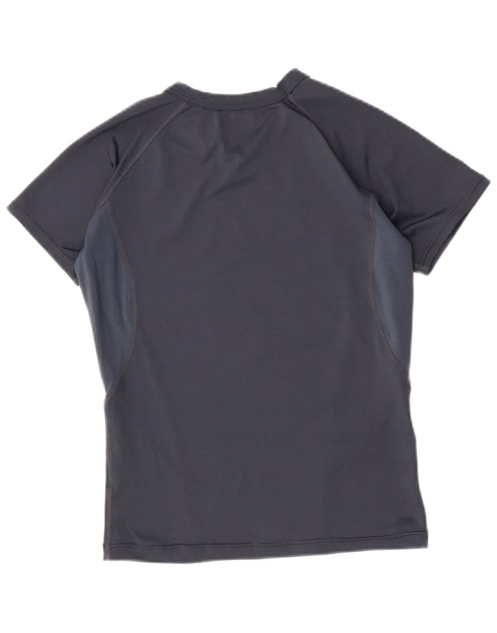 Reebok Boys T-Shirt Top 11-12 år Grå Colourblock Polyester