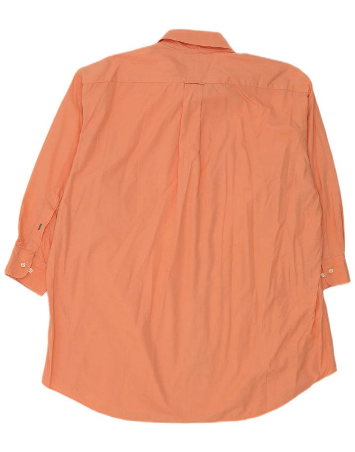 Tommy Hilfiger Herre høj skjorte str. 17 XL Orange