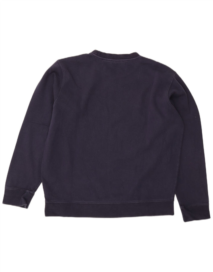 Fila grafisk sweatshirt til mænd XL marineblå bomuld