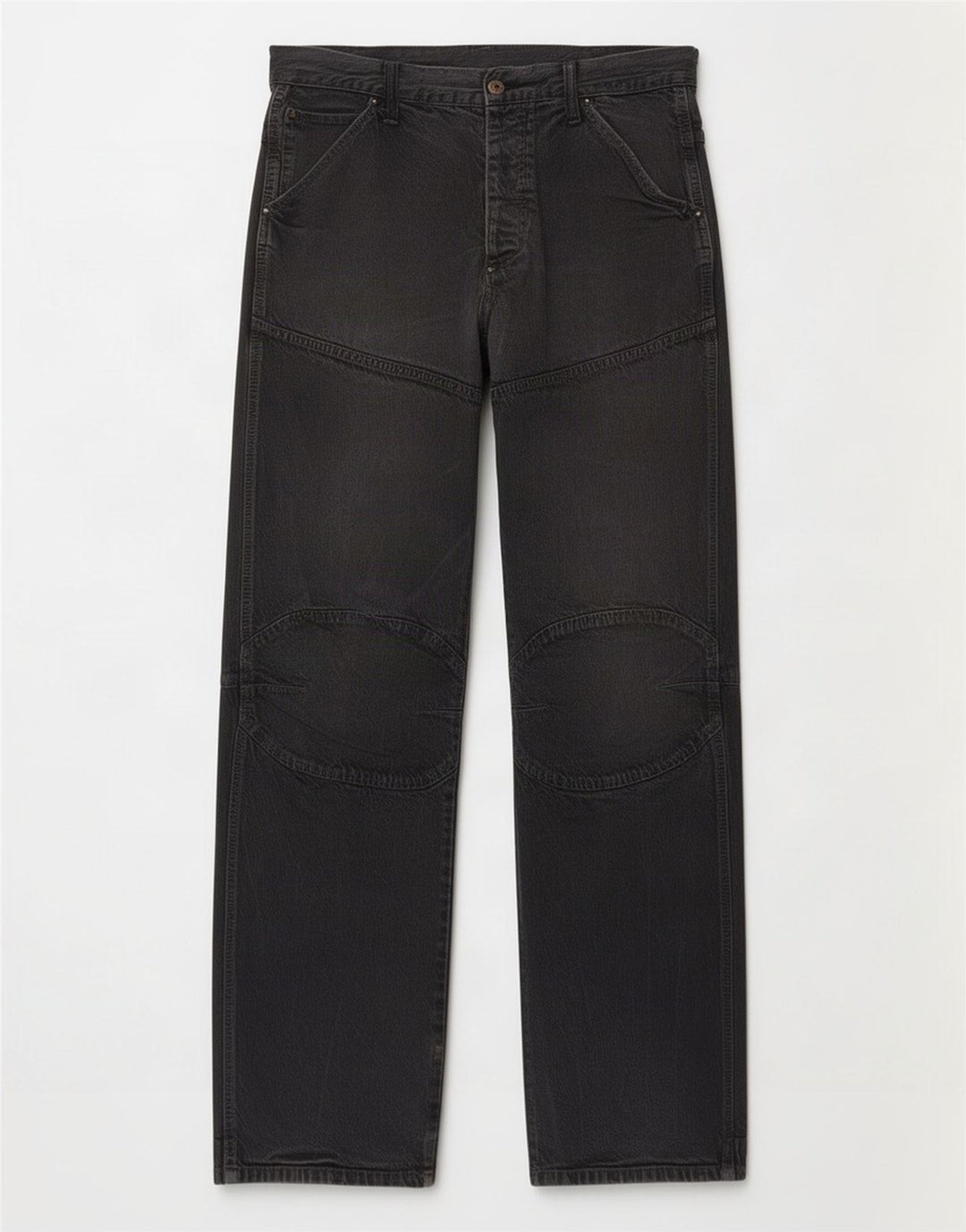 G-Star Straight Jeans til mænd W33 L36 Grå bomuld