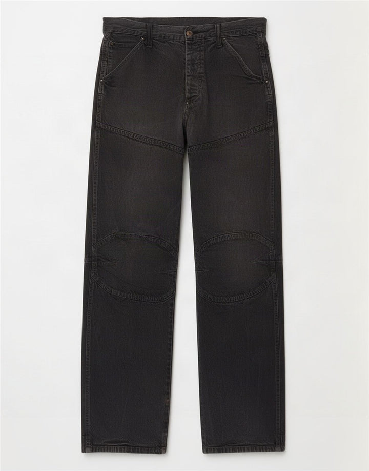 G-Star Straight Jeans til mænd W33 L36 Grå bomuld