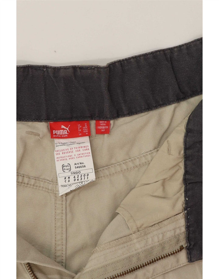 Puma Herre Cargo Shorts Medium W32 Grå Bomuld