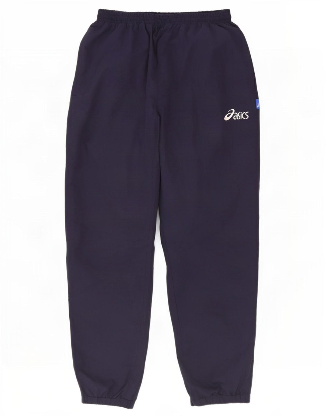 Asics Herre træningsdragt Bukser Joggers Large Navy Blue Polyester