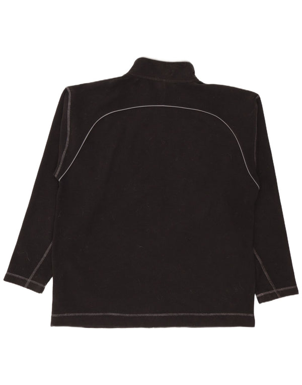 Weird Fish Herre Fleecejakke UK 40 Large Black Polyester