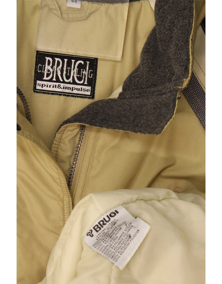 Brugi Dame Oversized Skijakke IT 44 Medium Beige Colourblock Polyamid