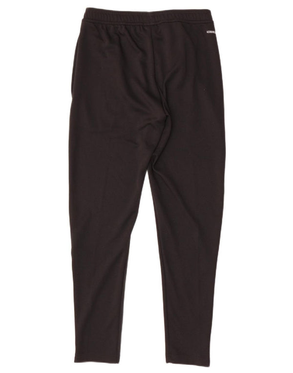 Adidas Womens Aeroready Tracksuit Trousers UK 10 Small  Black Polyester
