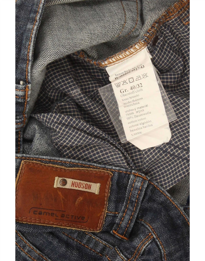 Camel Active Herre Hudson Straight Jeans W40 L32 Blå Bomuld