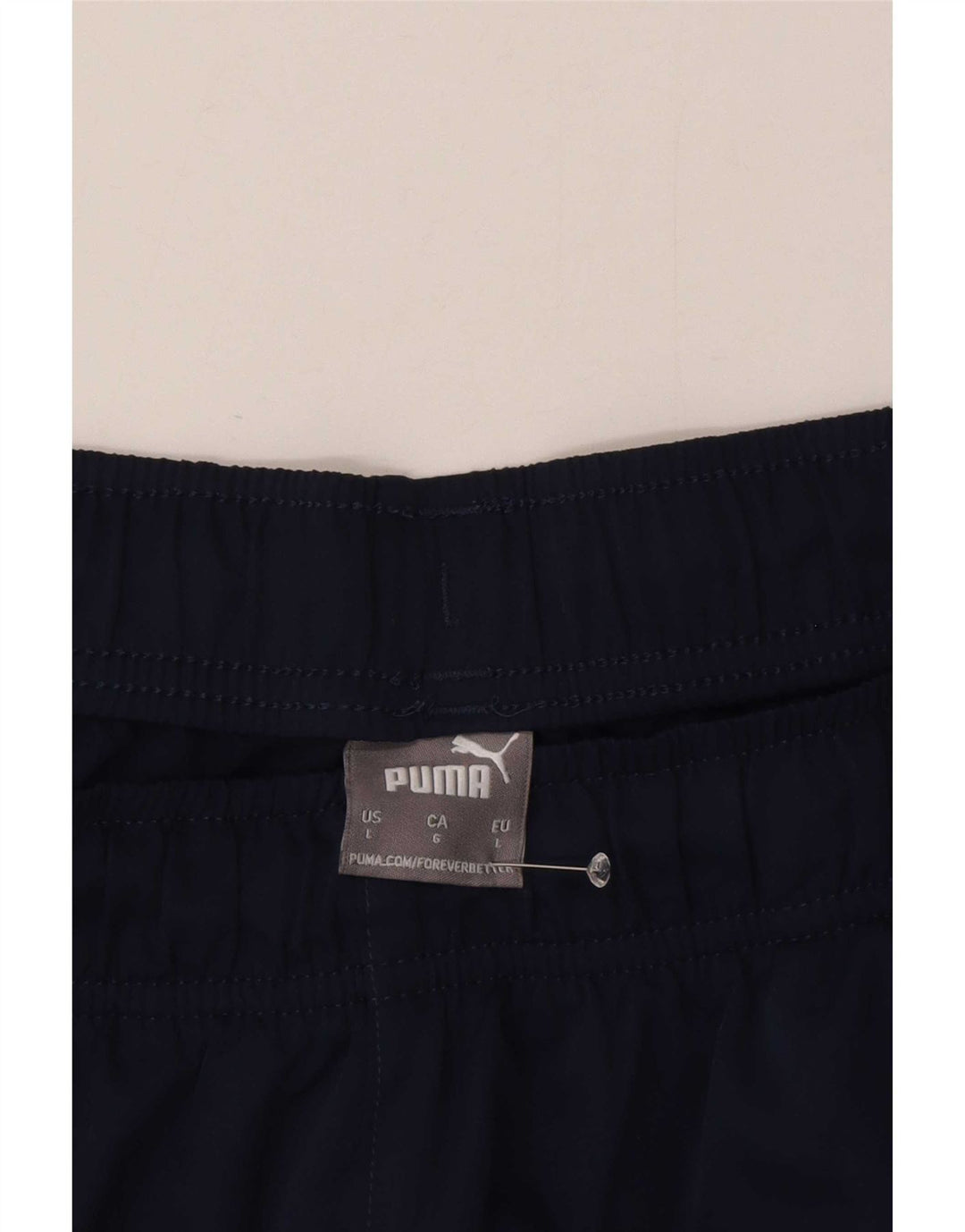 Puma Sportshorts til mænd, store marineblå polyester