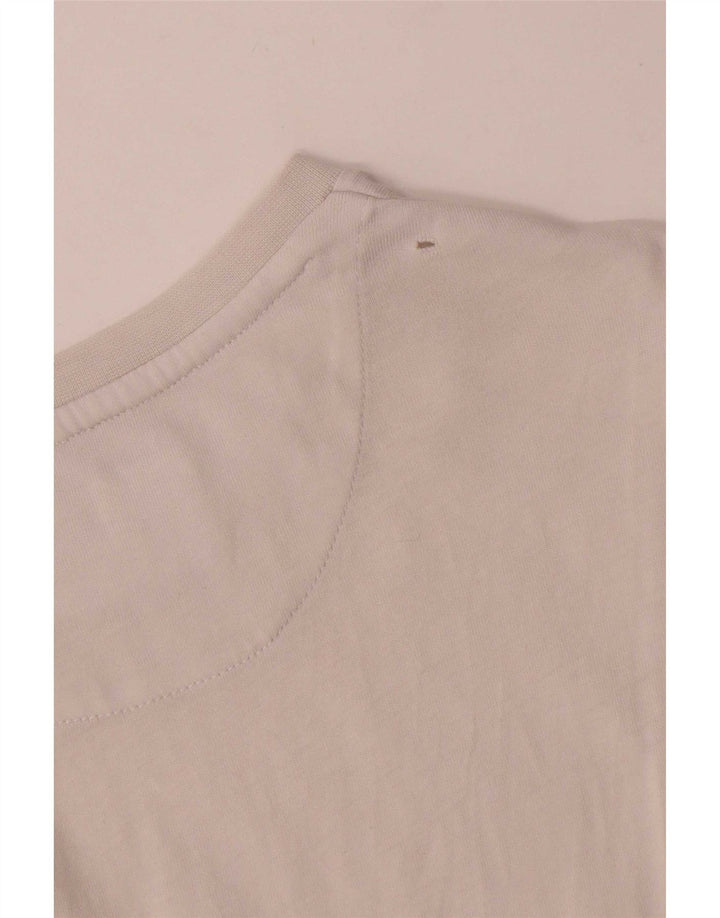 Lyle & Scott Herre T-shirt Top Lille hvid bomuld