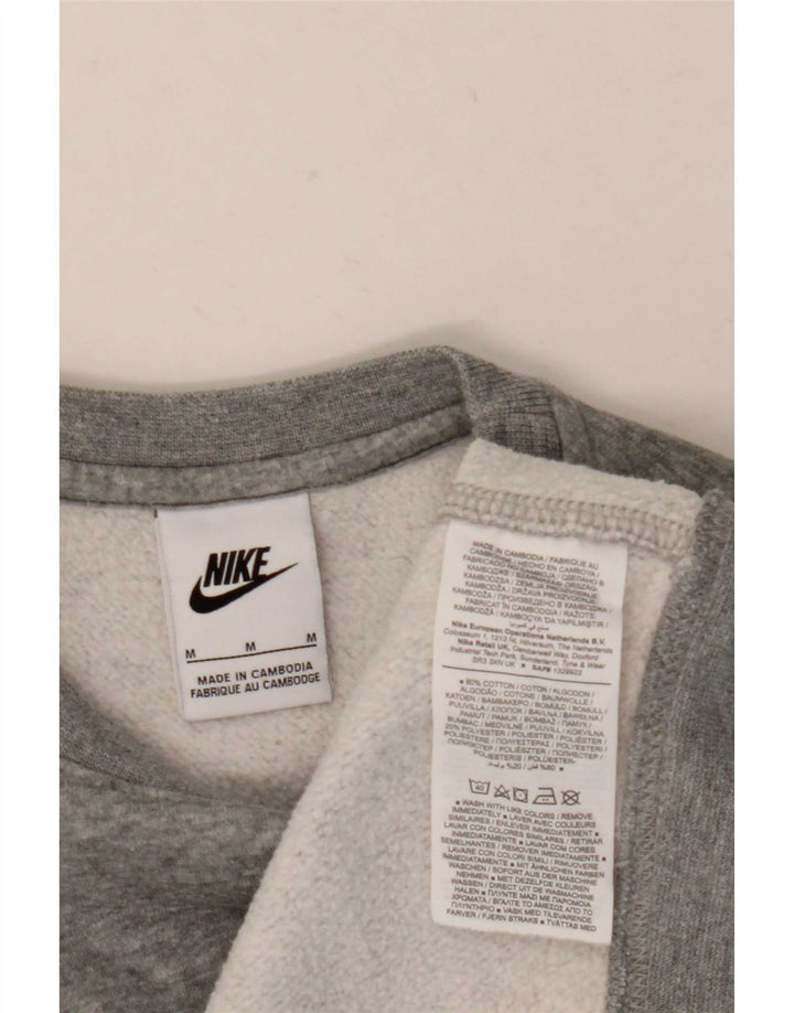 Nike Sweatshirt-trøje til mænd Medium Grey Flecked Bomuld