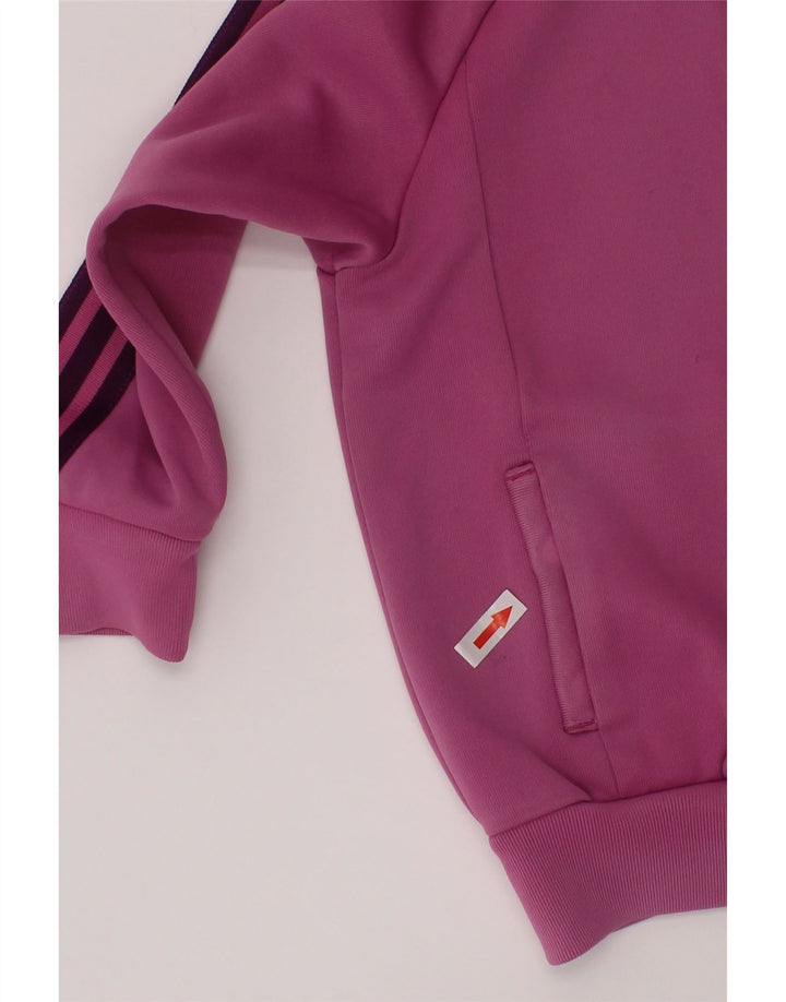 Adidas Pige Træningsdragt Top Jakke 3-4 År Pink Polyester