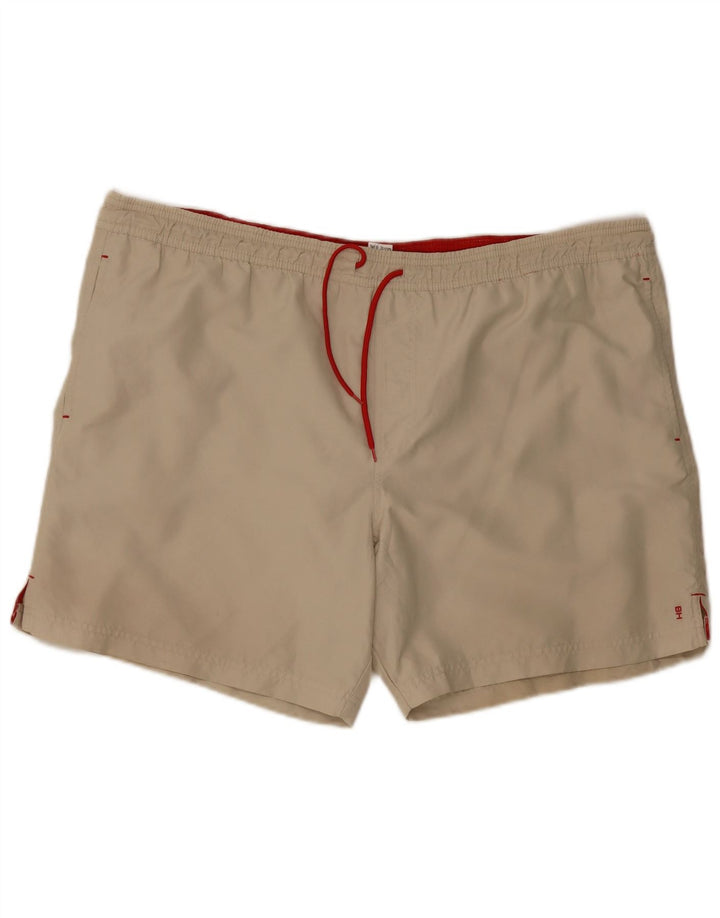 Marks & Spencer Badeshorts til mænd XL Beige Polyester