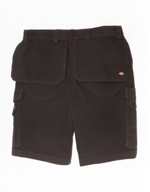Dickies Herre Cargo Shorts W34 Large Sort Polyester