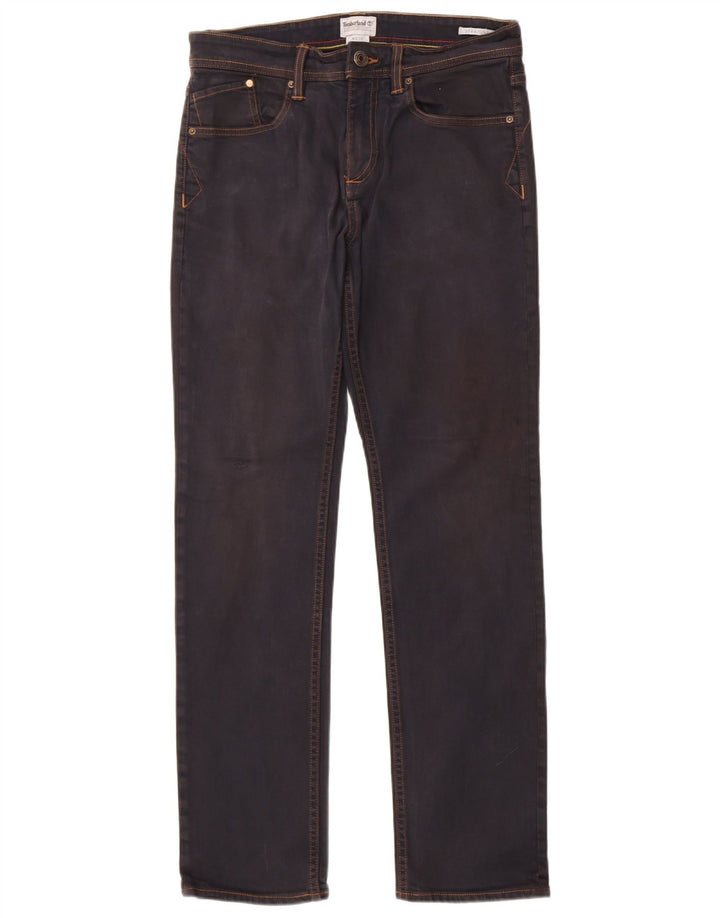 Timberland Straight Jeans til mænd W32 L32 Marineblå bomuld